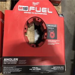 DALLAS LOCATION- NEW! -Milwaukee M18 FUEL Angler 240 ft. x 1/8 in. Steel Pulling Fish Tape Drum (9 UNITS)