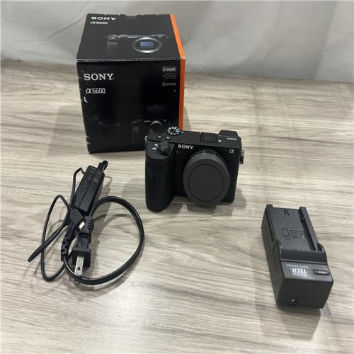 AS-IS SONY a6600 ILCE-6600 Mirrorless Camera