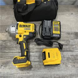AS-IS DEWALT 20V MAX Lithium-Ion Cordless 1/2 in. Impact Wrench Kit