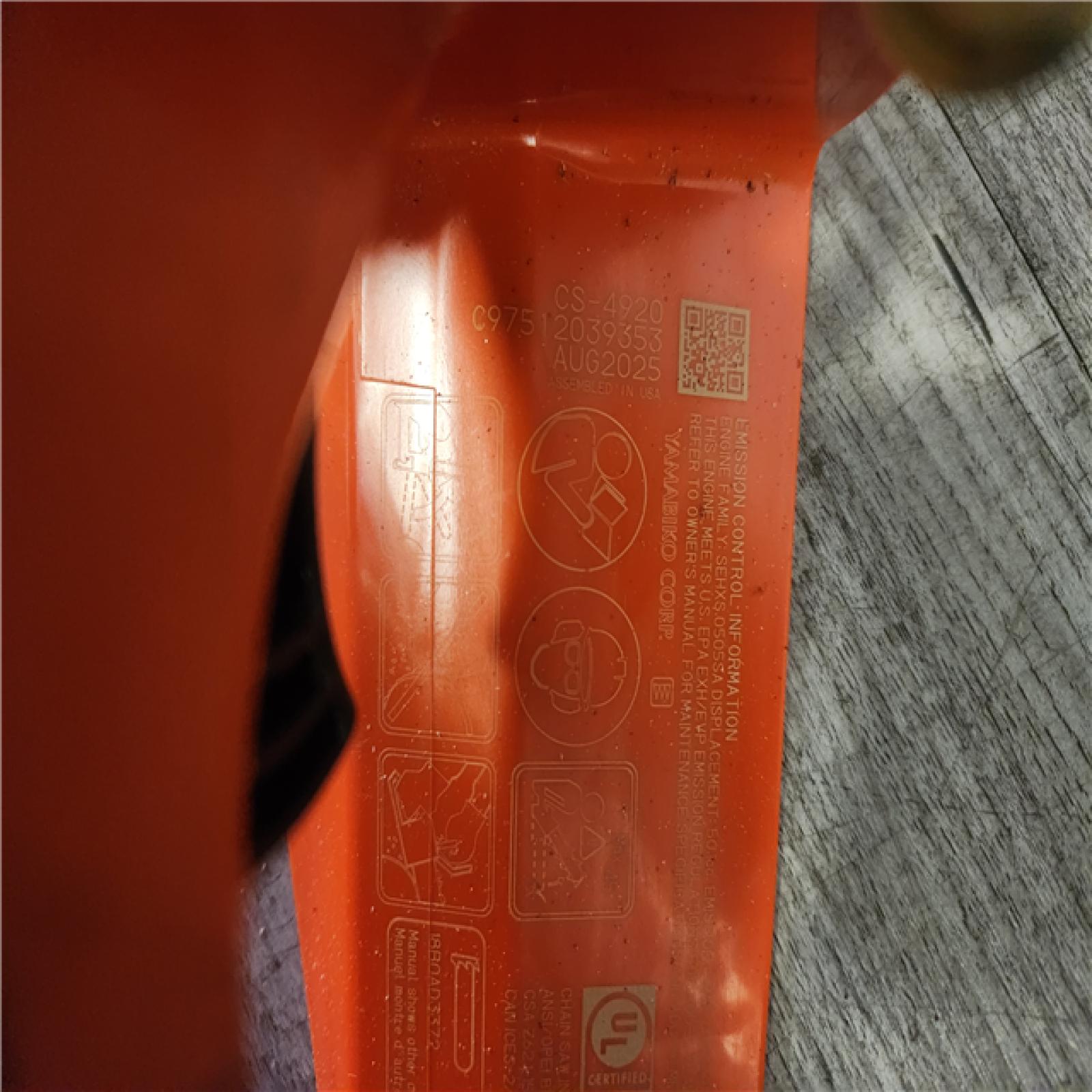 Phoenix AS-IS ECHO 20 in. 50.1 cc 2-Stroke Gas Rear Handle Chainsaw