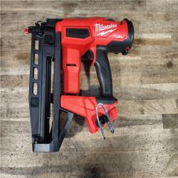 HOUSTON LOCATION - AS-IS MILWAUKEE 16 GAUGE STRAIGHT FINISH NAILER (TOOL ONLY)