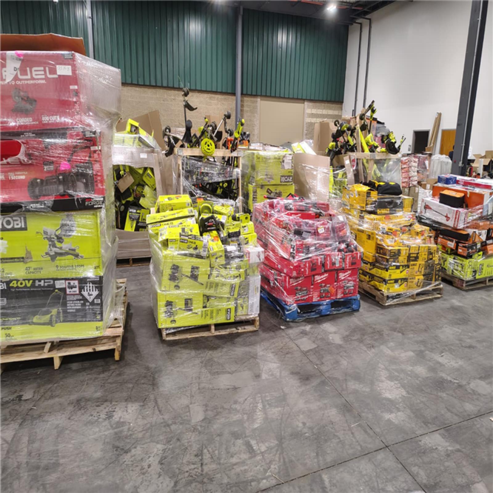 Pittston Location As-Is Power Tools Partial Truckload (10 Pallets) 9579-B