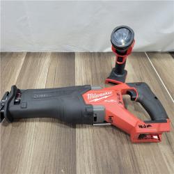 AS-IS Milwaukee M18 FUEL 18V Lithium-Ion Brushless Cordless Combo Kit (5-Tool) with Two 5.0 Ah Batteries, 1 Charger 1 Tool Bag