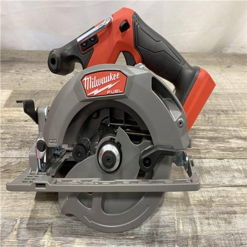 AS-IS Milwaukee FUEL 18V Lithium-Ion Brushless Cordless 6-1/2 in. Circular Saw (Tool-Only)
