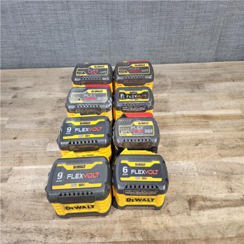 HOUSTON LOCATION - AS-IS DEWALT BATTERY PACK QTY - 8