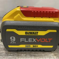 AS-IS DEWALT 20V/60V MAX FLEXVOLT Lithium-Ion 9.0Ah Battery and Charger Starter Kit