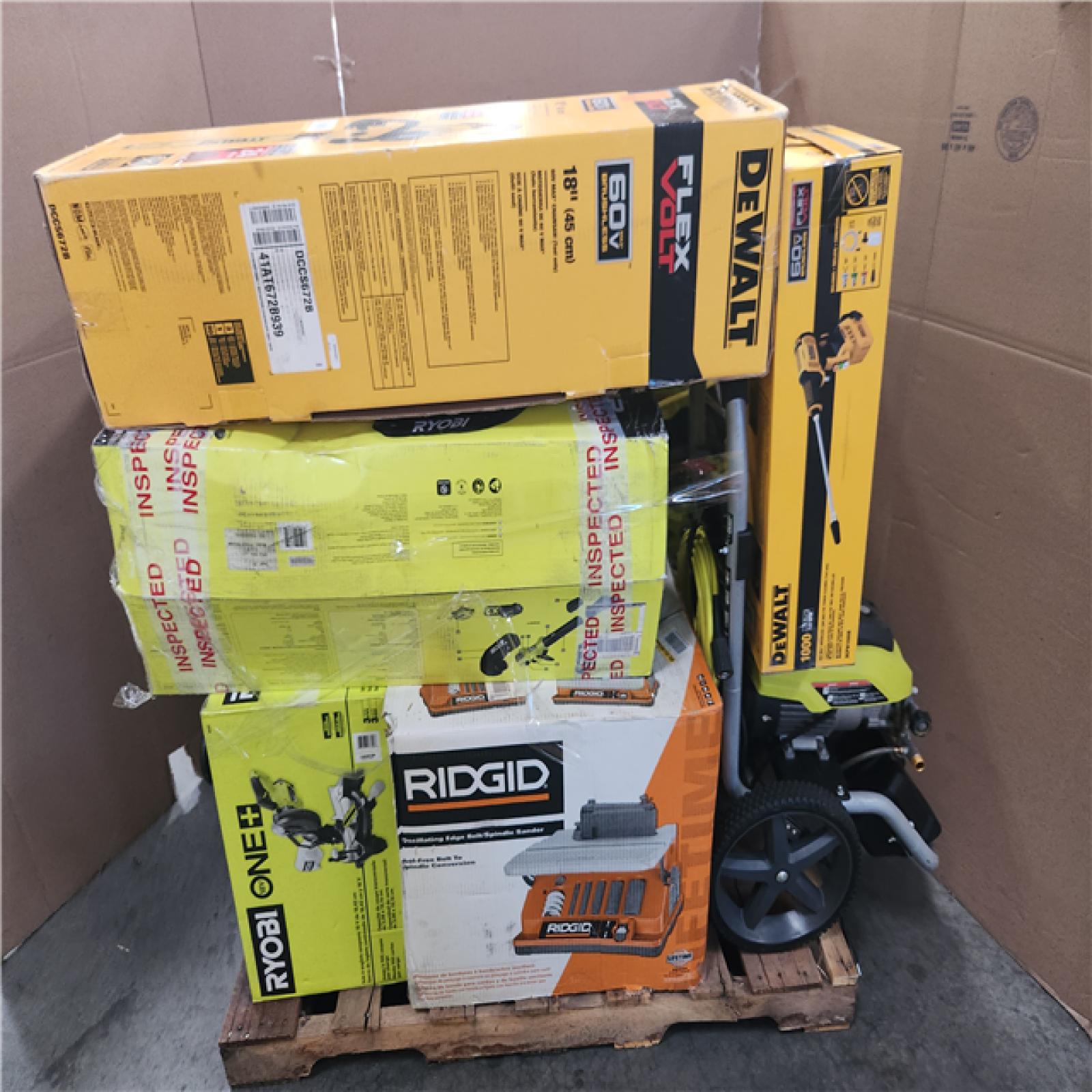 CALIFORNIA AS-IS TOOL PALLET