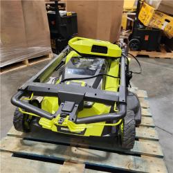 Dallas Location - As-Is RYOBI 80V HP Brushless Battery Cordless Electric 30 in. Lawn Mower with Battery and Charger