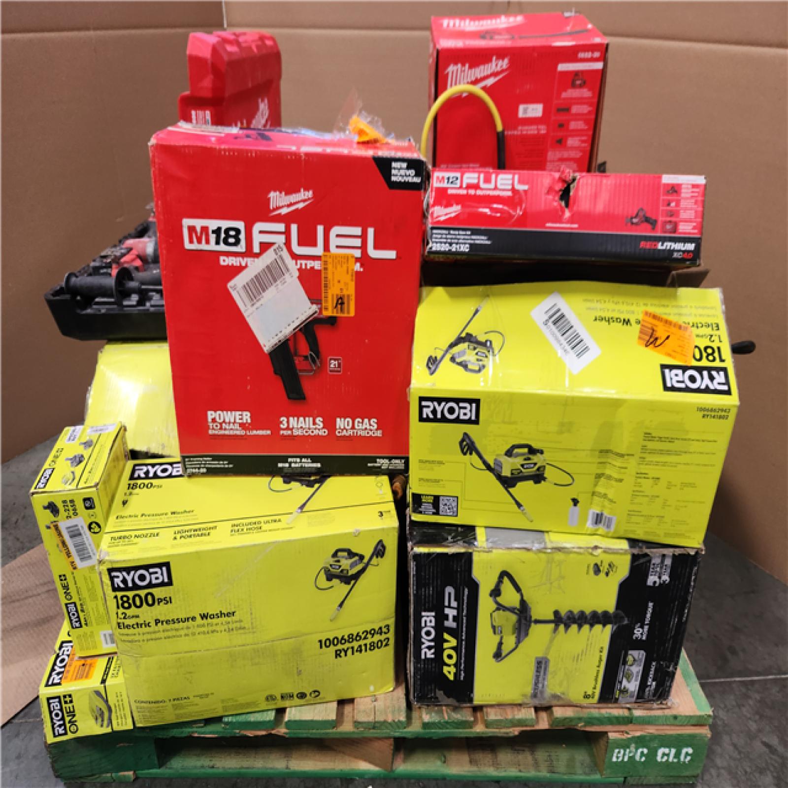 CALIFORNIA AS-IS TOOL PALLET