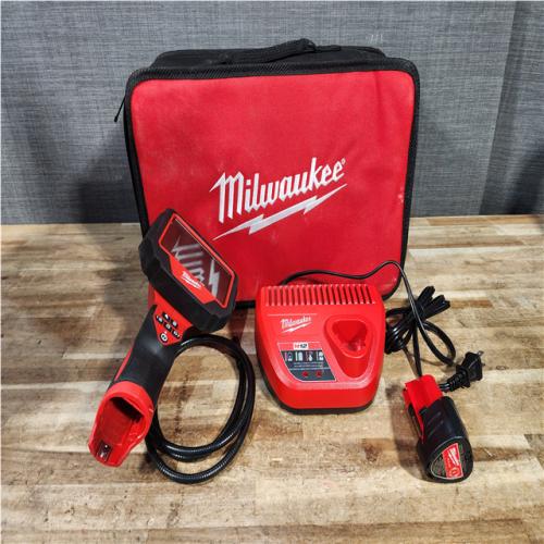 Houston Location AS-IS Milwaukee 12V Lithium-Ion Cordless M-SPECTOR 360-Degree 4 ft. Inspection Camera Kit