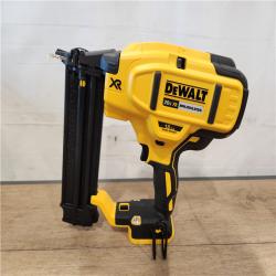 AS-IS- DEWALT 20V MAX XR Lithium-Ion Electric Cordless 18-Gauge Brad Nailer (Tool Only)