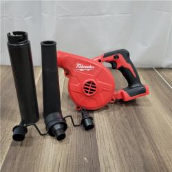 AS-IS Milwaukee M18 18-Volt Lithium-Ion Cordless Compact Blower (Tool-Only)