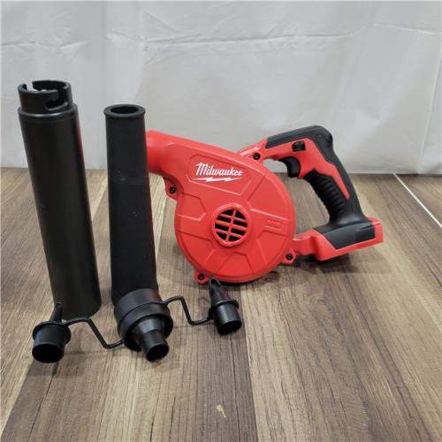 AS-IS Milwaukee M18 18-Volt Lithium-Ion Cordless Compact Blower (Tool-Only)