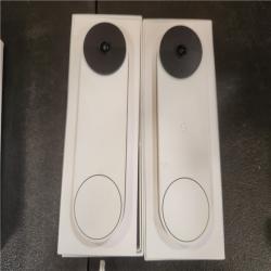Phoenix AS-IS Google Nest Doorbell - Smart Wi-Fi Video Doorbell Camera - (2-Pack)