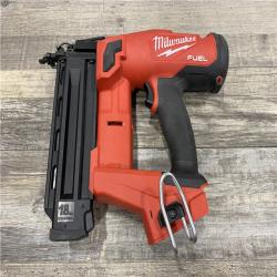 AS-IS Milwaukee FUEL 18-Volt Lithium-Ion Brushless Cordless Gen II 18-Gauge Brad Nailer (Tool-Only)