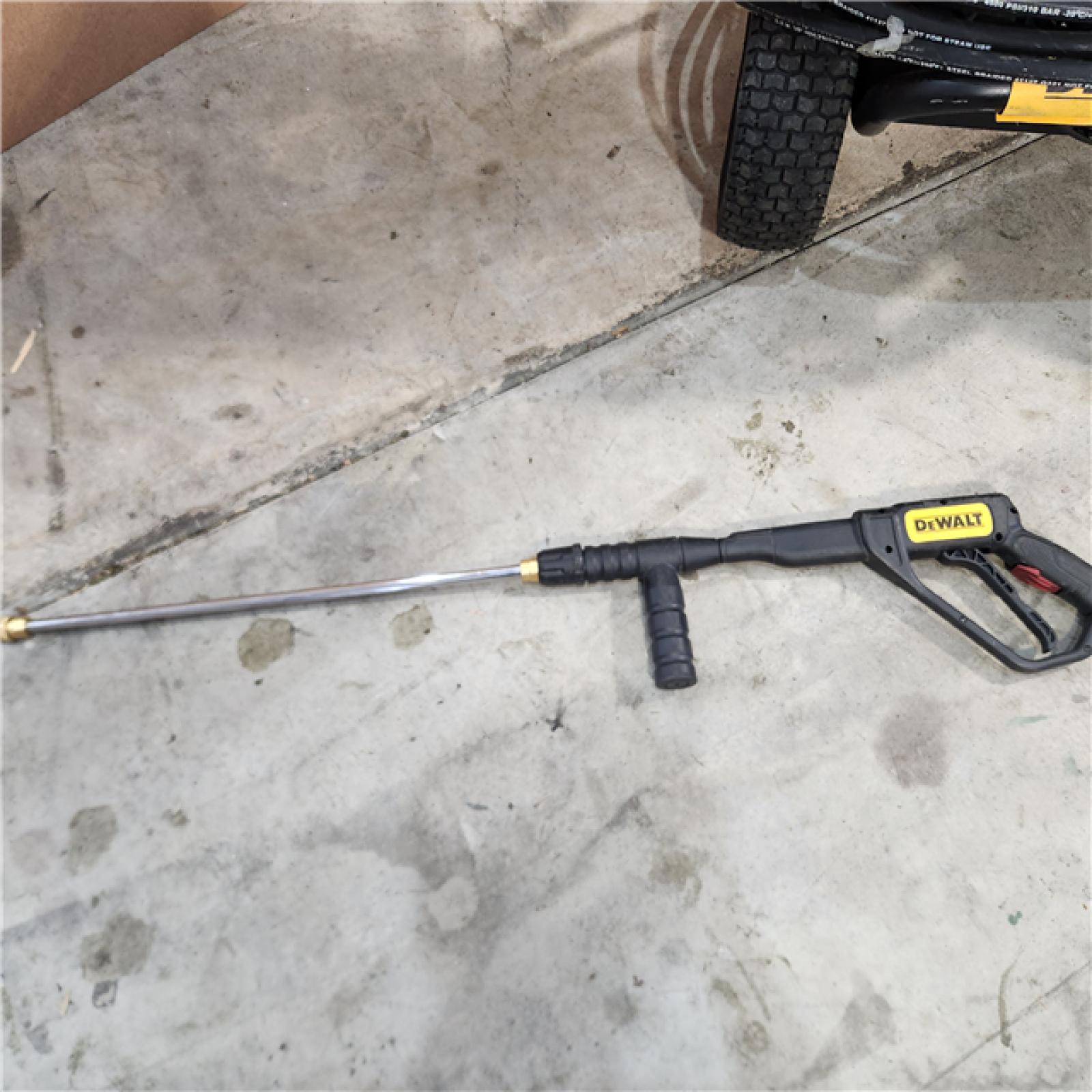 Houston location- AS-IS DEWALT 4400 PSI 4.0 GPM Gas Cold Water Pressure Washer with 420cc Engine