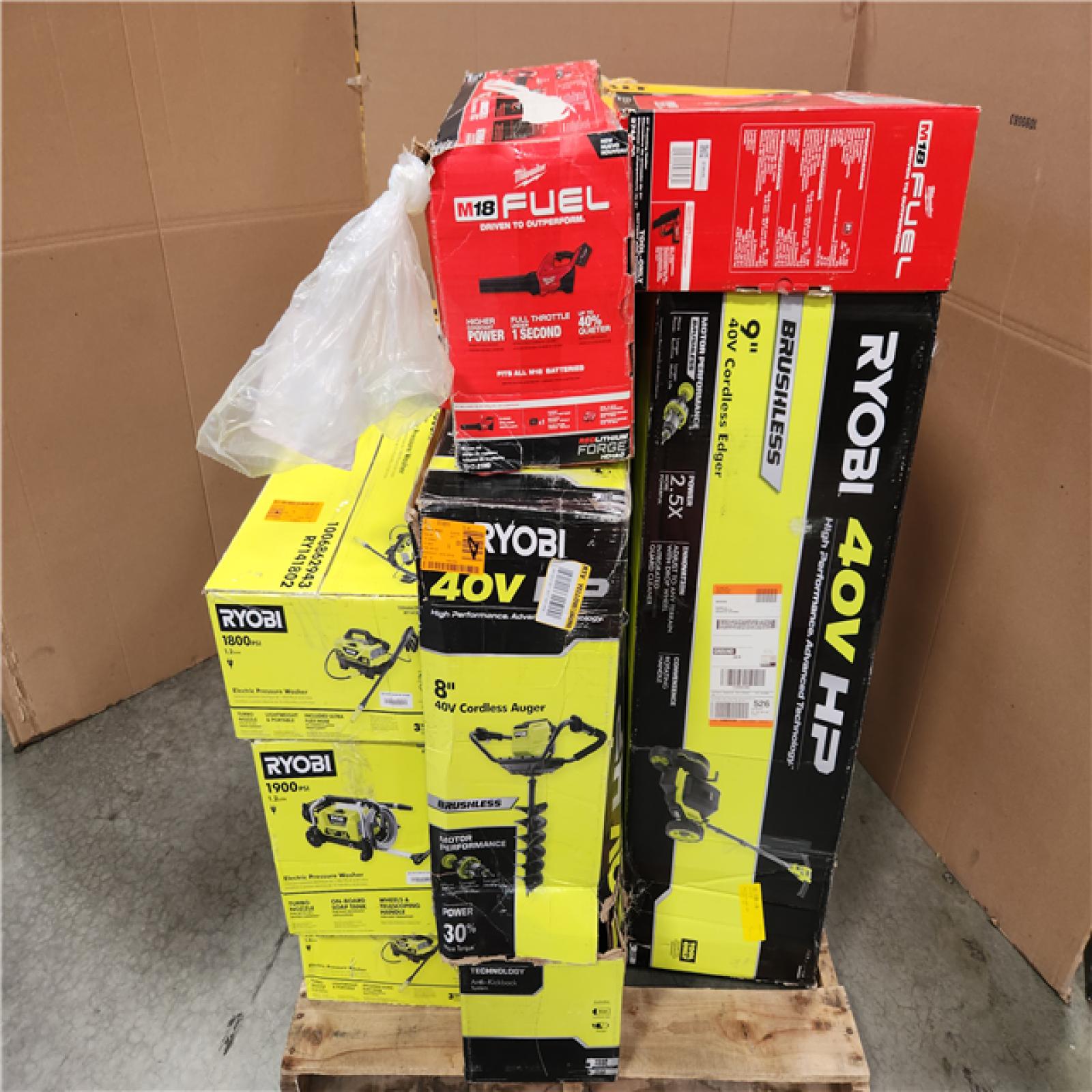 CALIFORNIA AS-IS TOOL PALLET