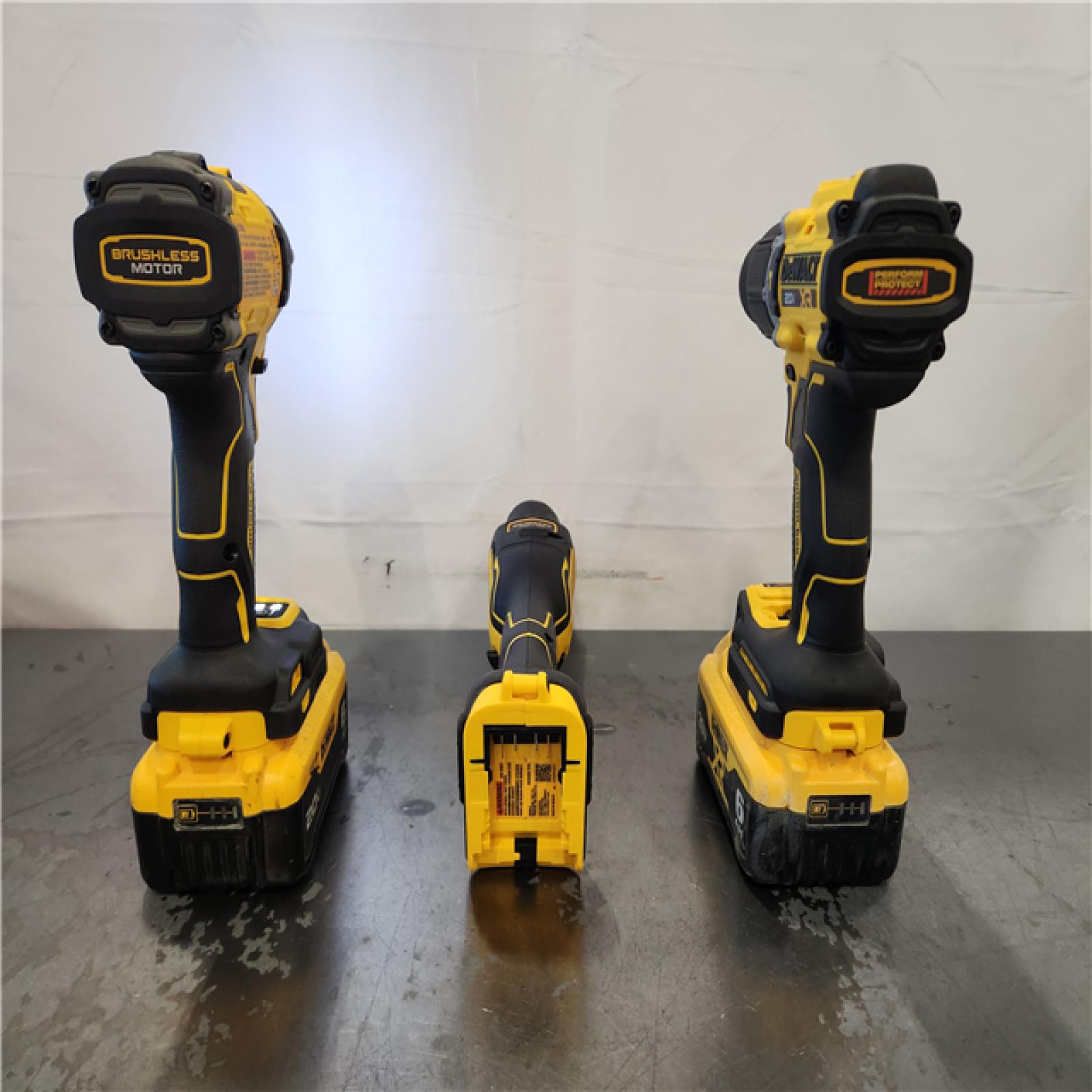 AS-IS- DEWALT 20V MAX Lithium-Ion Cordless 3-Tool Combo Kit