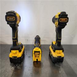 AS-IS- DEWALT 20V MAX Lithium-Ion Cordless 3-Tool Combo Kit