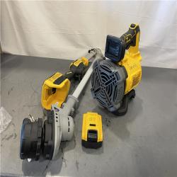 AS-IS - DEWALT 20V MAX Cordless Battery Powered String Trimmer & Blower Combo Kit