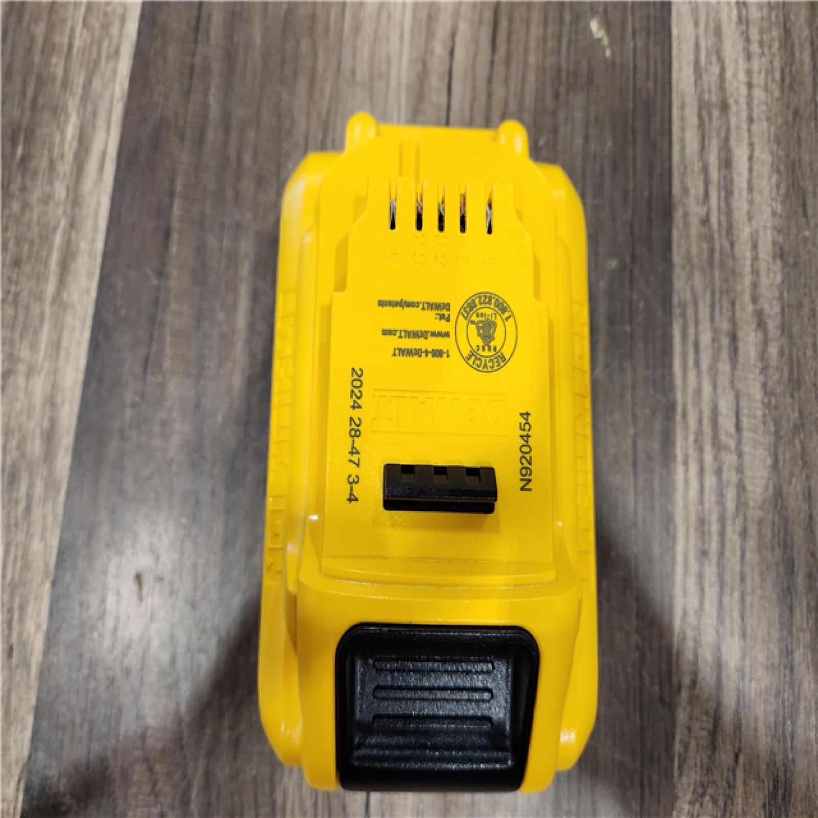 AS-IS DEWALT 20V MAX Premium Lithium-Ion 6.0Ah Battery Pack