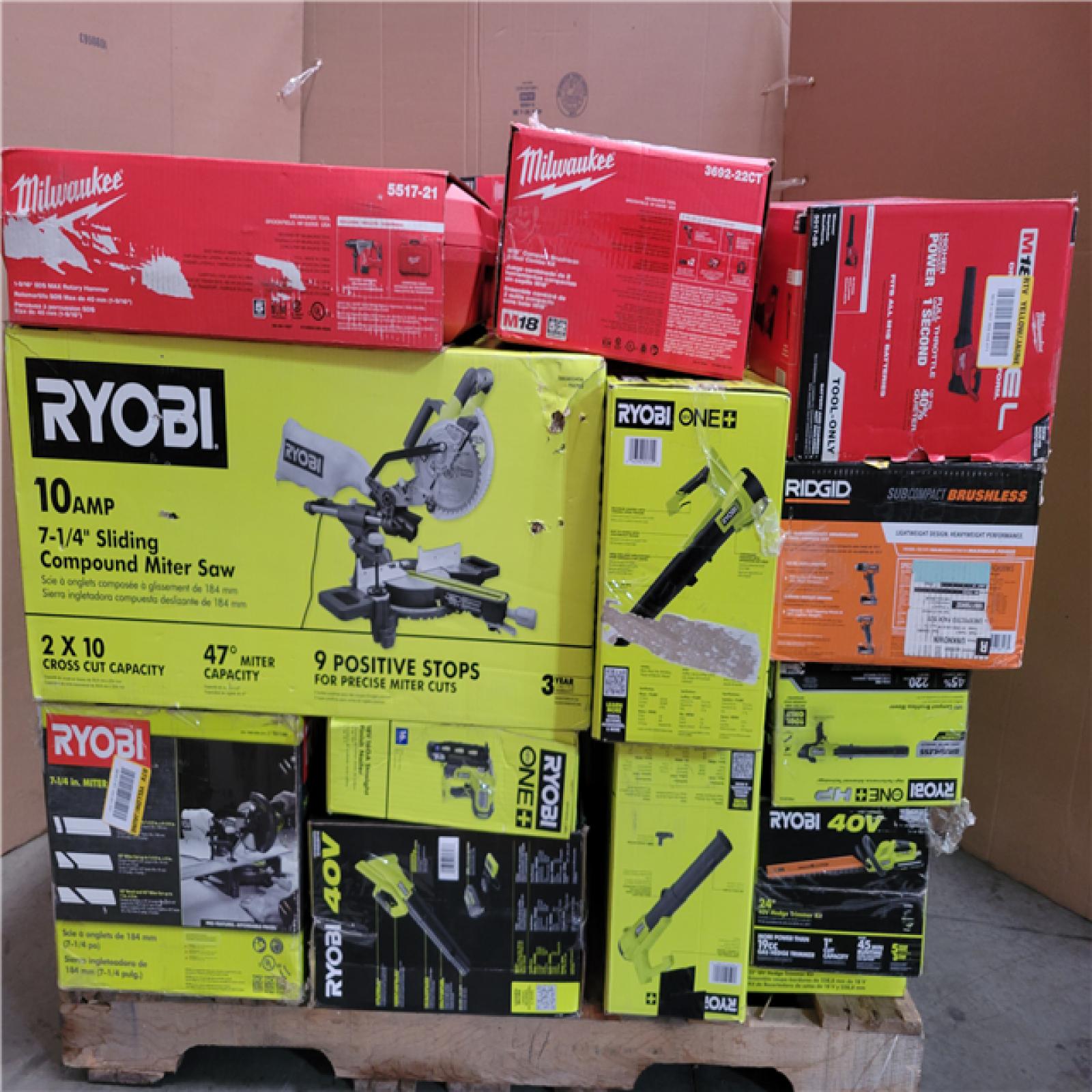 CALIFORNIA AS-IS TOOL PALLET