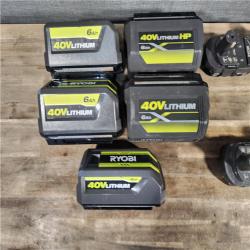 HOUSTON LOCATION - AS-IS RYOBI BATTERY PACK QTY - 10