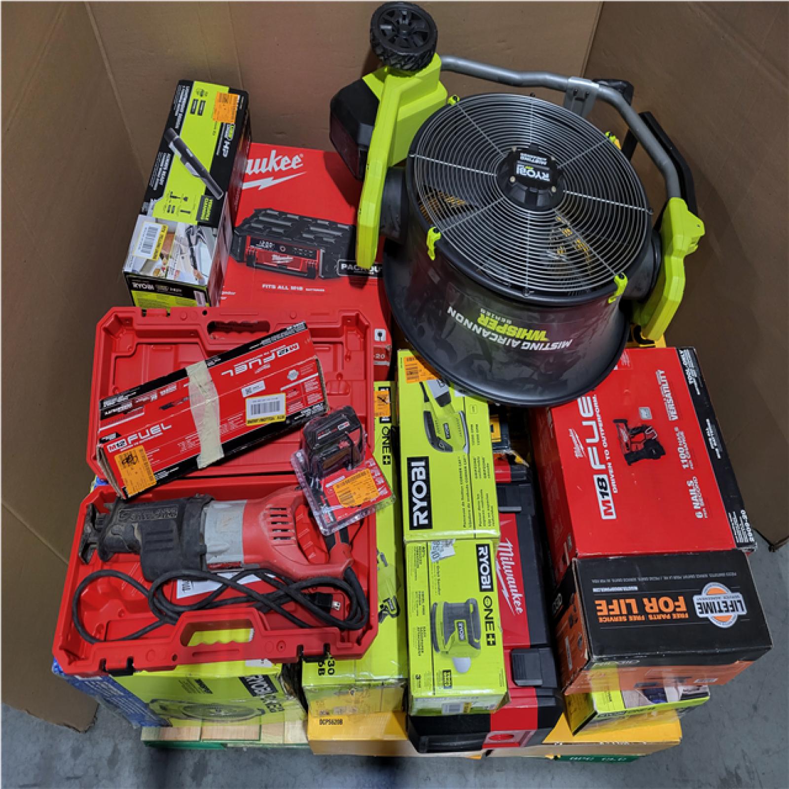 CALIFORNIA AS-IS TOOL PALLET