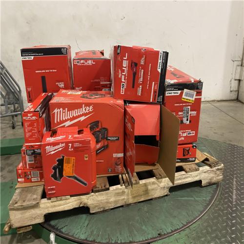 Dallas Location - As-Is MILWAUKEE Tool Pallet