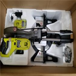 California NEW Ryobi One+ 18V Brushless 10 Sliding Compound Miter Saw Kit