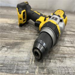 AS-IS DEWALT 20V MAX Brushless Cordless 1/2 in. Hammer Drill/Driver with FLEXVOLT ADVANTAGE (Tool Only)