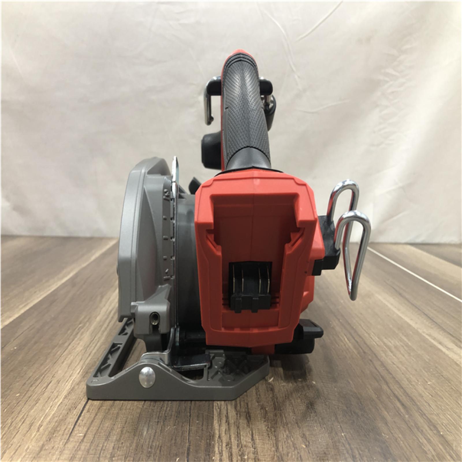 AS-IS Milwaukee FUEL 18V Lithium-Ion Brushless Cordless 6-1/2 in. Circular Saw (Tool-Only)
