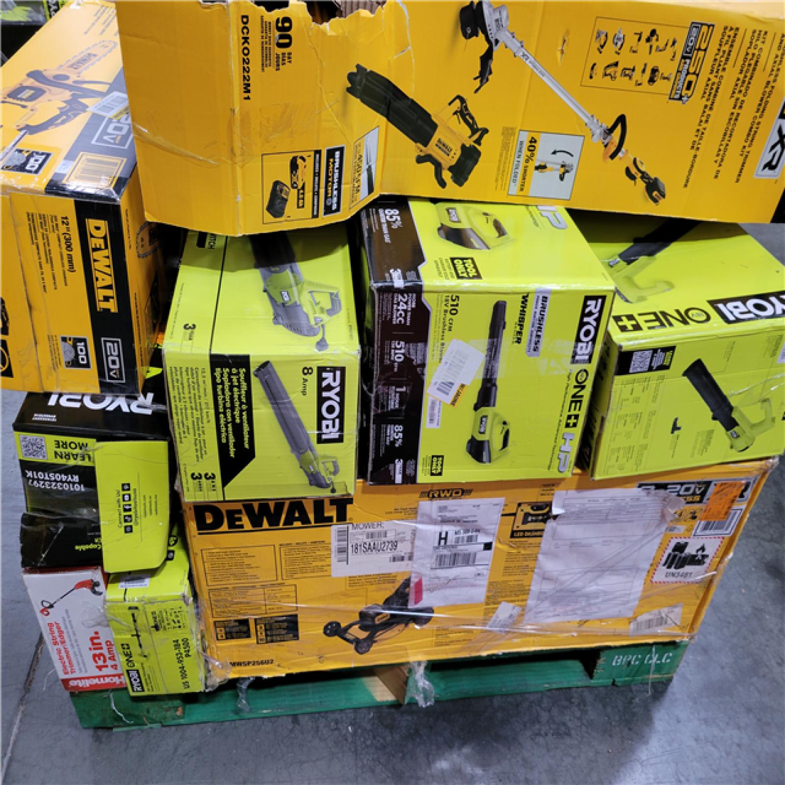 CALIFORNIA AS-IS TOOL PALLET