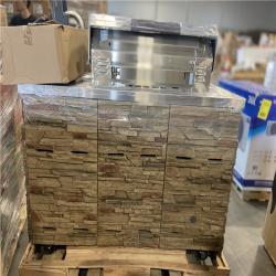 DALLAS LOCATION - SPIRE 5-Burner Built-In Propane Gas Stone Island Grill in Terra Rosa