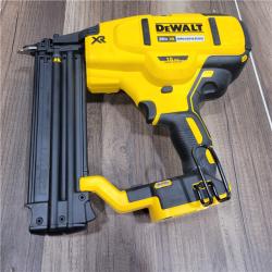 AS-IS DeWalt 20V MAX XR Lithium-Ion Electric Cordless 18-Gauge Brad Nailer (Tool Only)