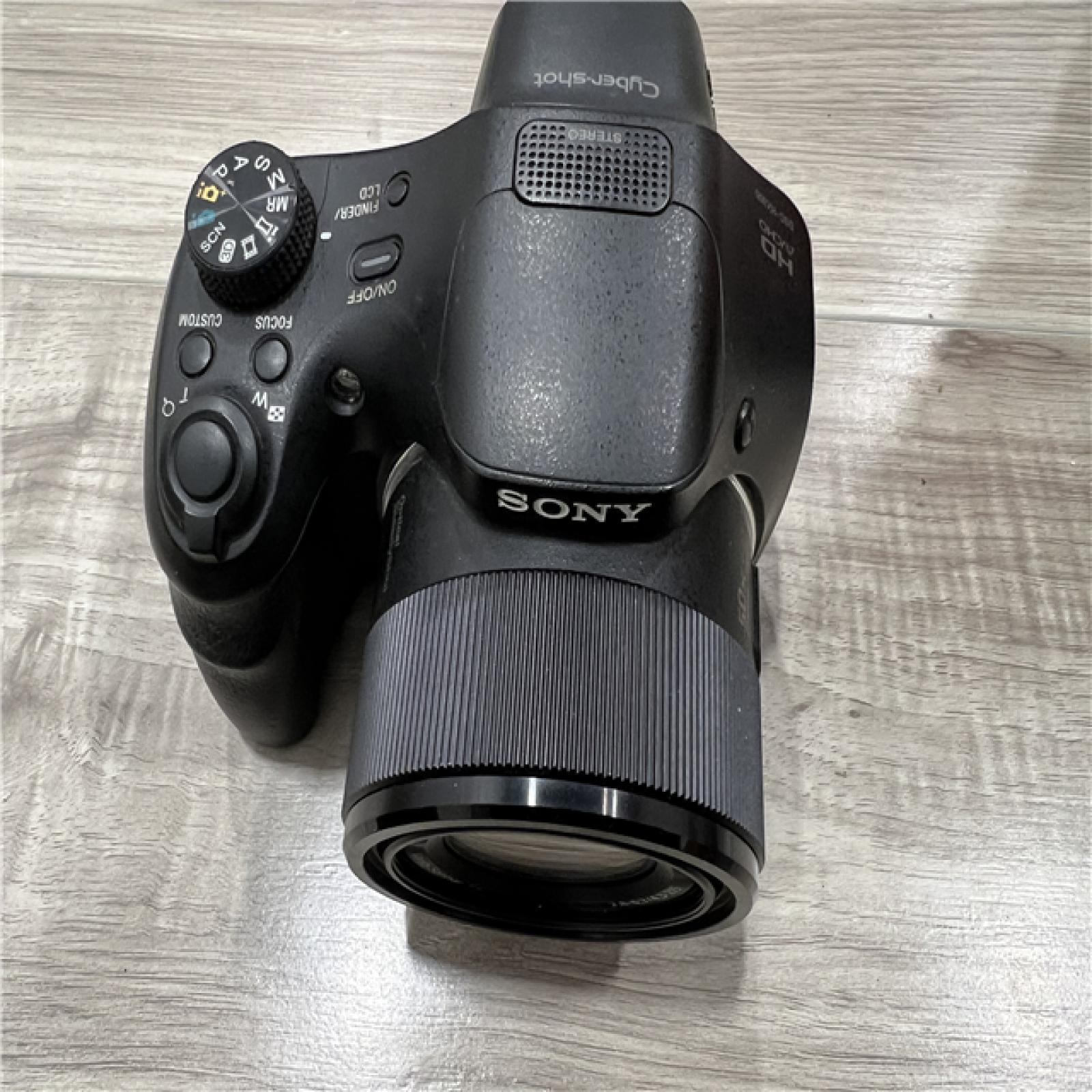 AS-IS Sony DSC-HX300/B Black 20.4MP Digital Camera with 50x Opt. Zoom