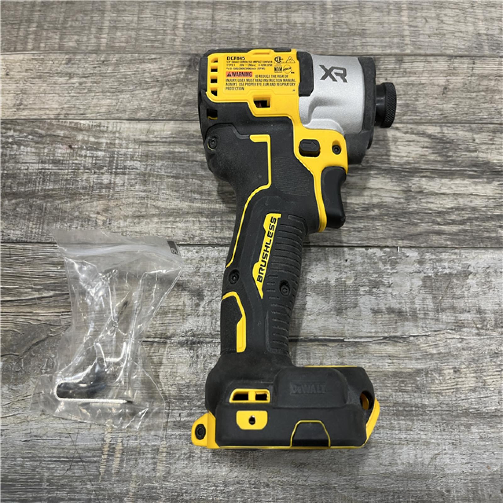 AS-IS DEWALT 20-Volt Maximum XR Cordless Brushless 1/4 in. 3-Speed Impact Driver (Tool-Only)