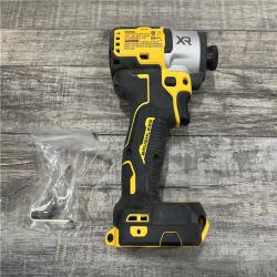 AS-IS DEWALT 20-Volt Maximum XR Cordless Brushless 1/4 in. 3-Speed Impact Driver (Tool-Only)
