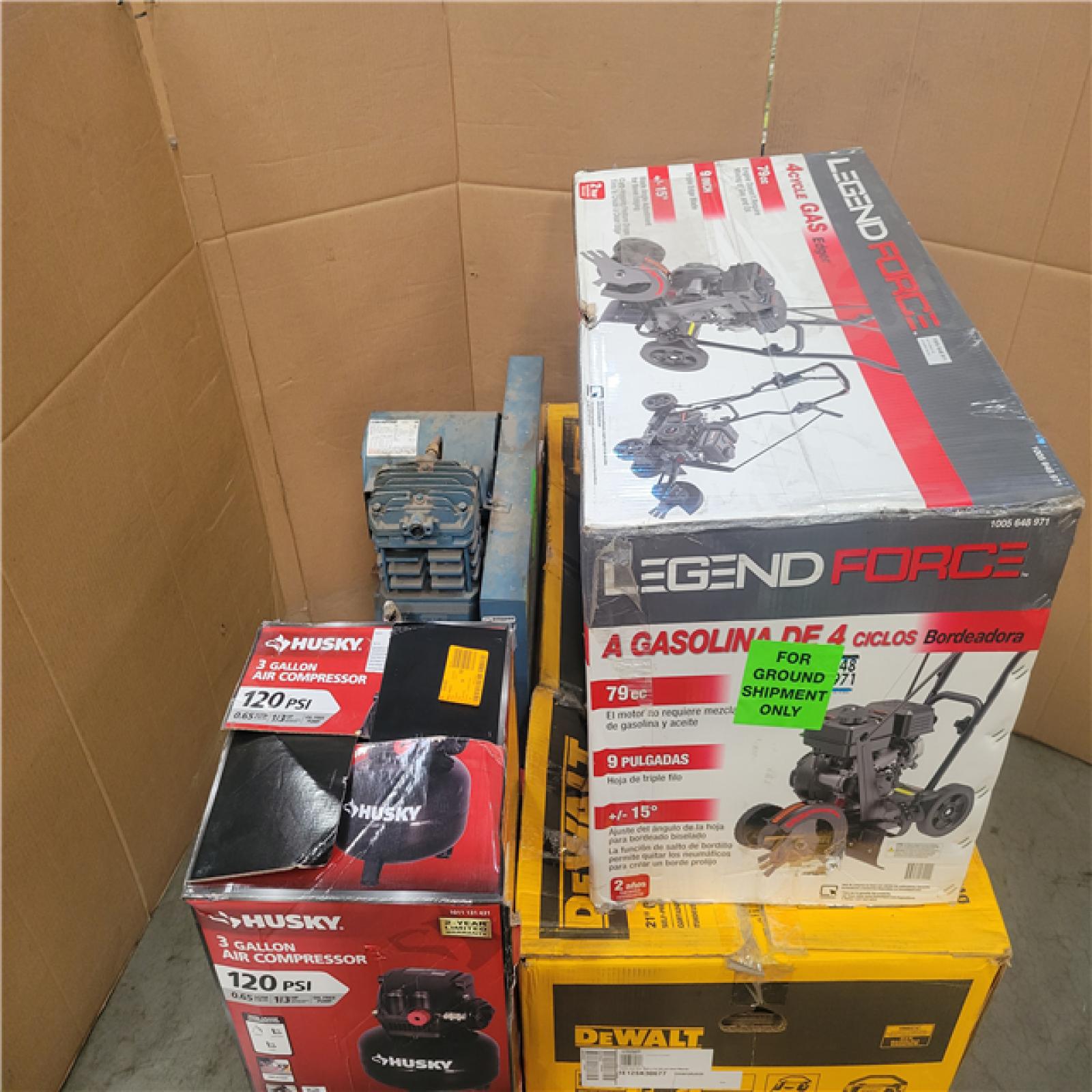 CALIFORNIA AS-IS OUTDOOR POWER EQUIPMENT