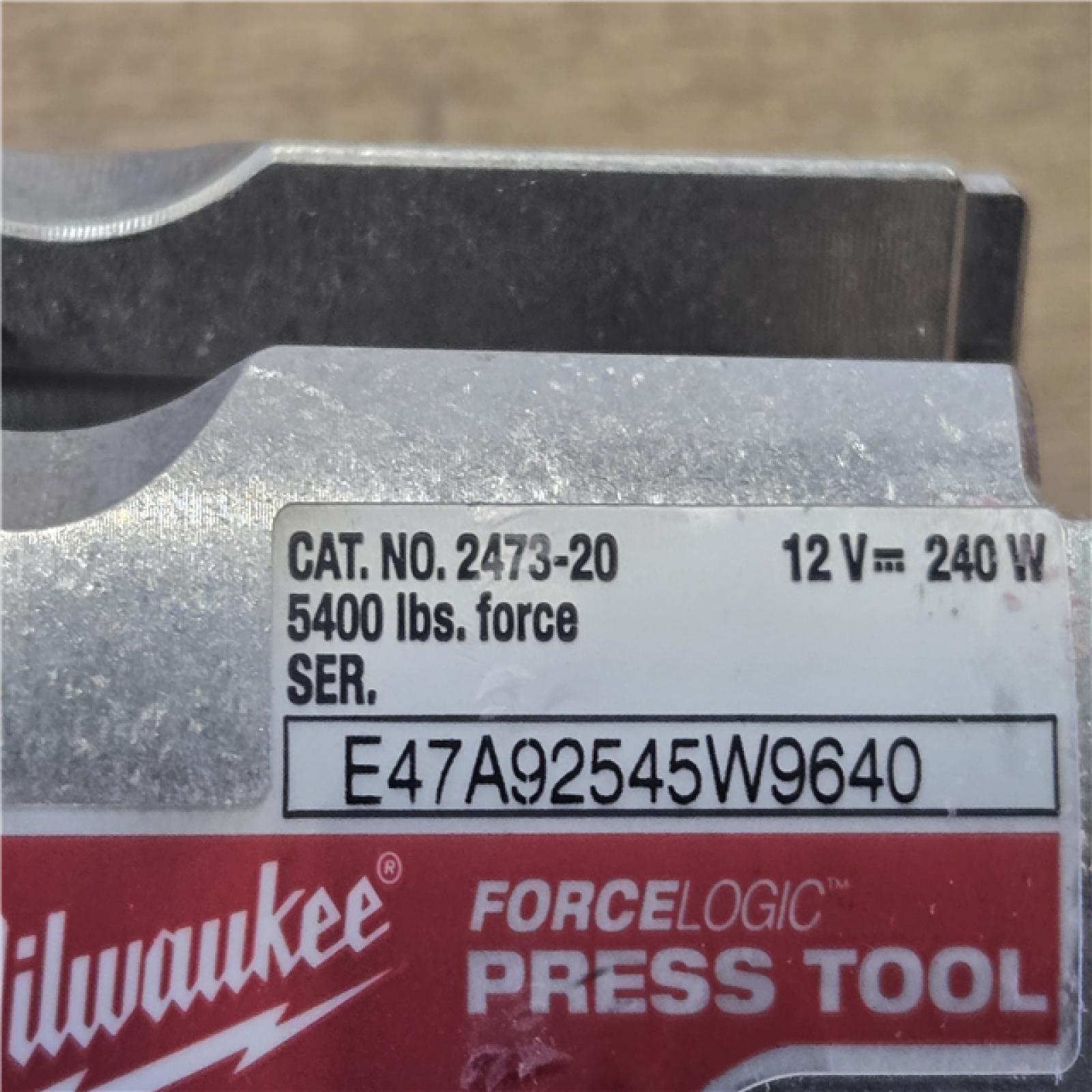 AS-IS Milwaukee 12-Volt Lithium-Ion Force Logic Cordless Press Tool Kit