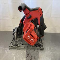 AS-IS - Milwaukee M18 FUEL 18V Lithium-Ion Cordless Brushless 6-1/2 in. Plunge Cut Track Saw