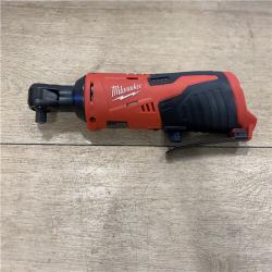 AS-IS Milwaukee 12V Lithium-Ion Cordless 3/8 in. Ratchet (Tool-Only)