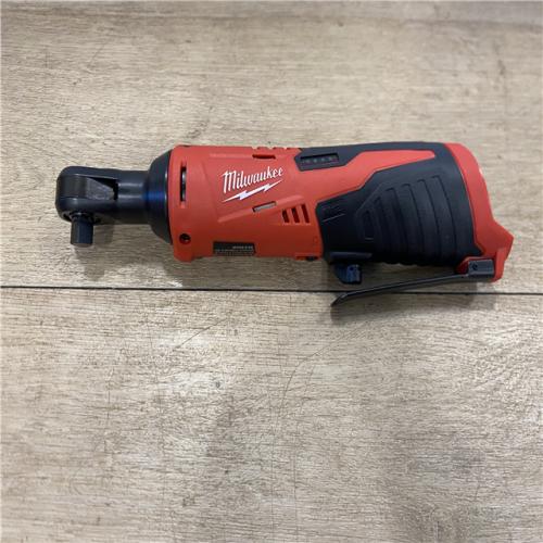 AS-IS Milwaukee 12V Lithium-Ion Cordless 3/8 in. Ratchet (Tool-Only)