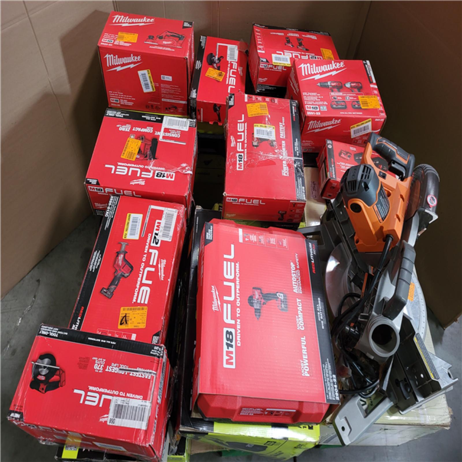 CALIFORNIA AS-IS TOOL PALLET