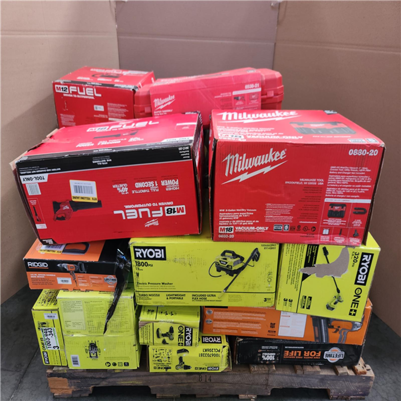 CALIFORNIA AS-IS TOOL PALLET