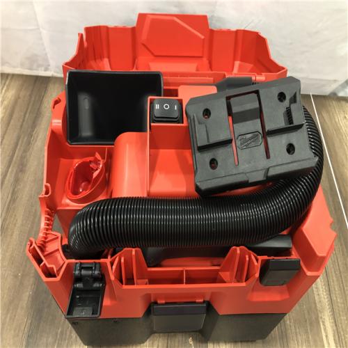 AS-IS Milwaukee FUEL 12-Volt Lithium-Ion Cordless 1.6 Gal. Wet/Dry Vacuum (Vacuum-Only)