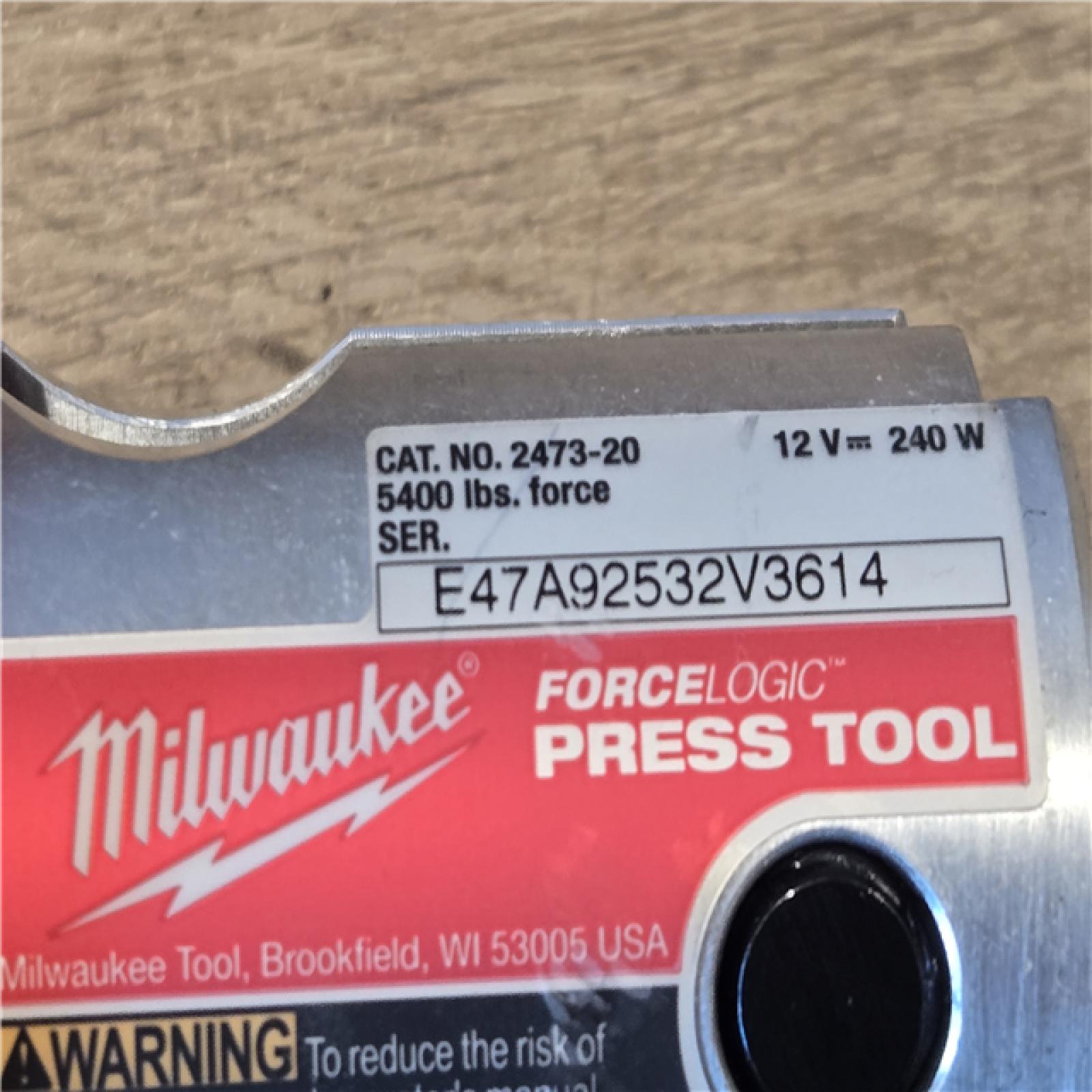 AS-IS Milwaukee 12-Volt Lithium-Ion Force Logic Cordless Press Tool Kit