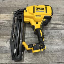 AS-IS DEWALT 20V MAX XR 16-Gauge Lithium-Ion Cordless Finish Nailer (Tool Only)