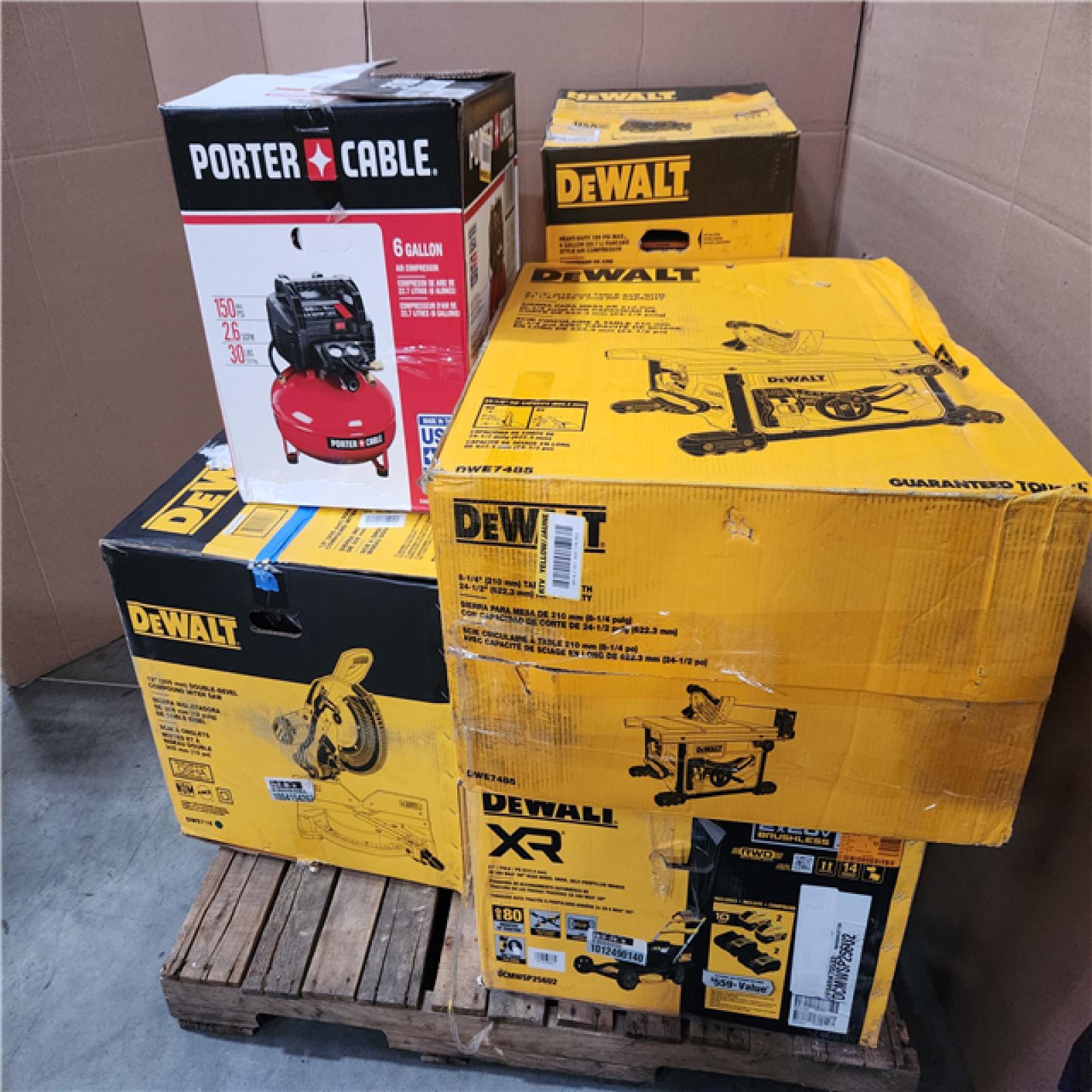 CALIFORNIA AS-IS TOOL PALLET