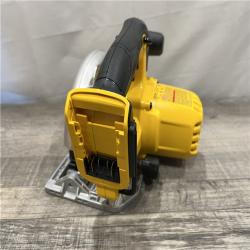 AS-IS DEWALT 20-Volt MAX Lithium-Ion Cordless 6-1/2 in. Circular Saw (Tool-Only)
